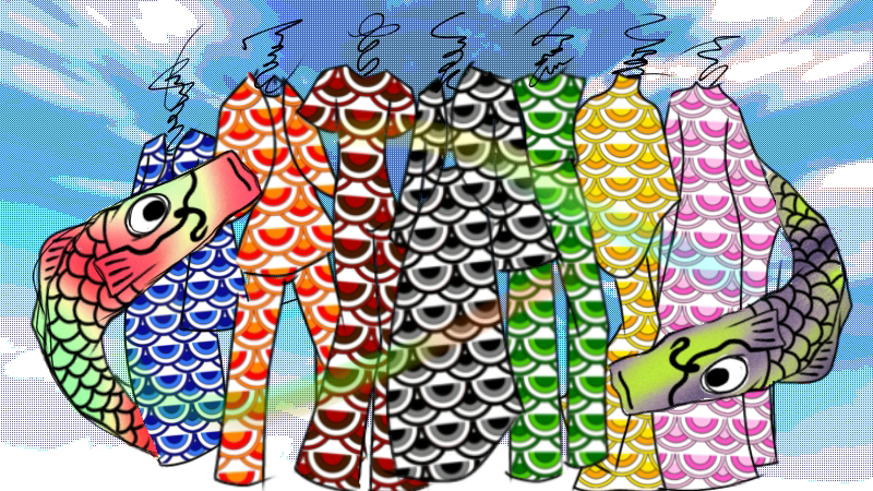 願いを編み込む！COLORFUL KOINOBORI！