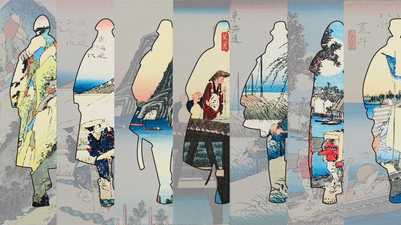 東海道五十三次を纏い、日本を巡る。日本の美しさを感じる！