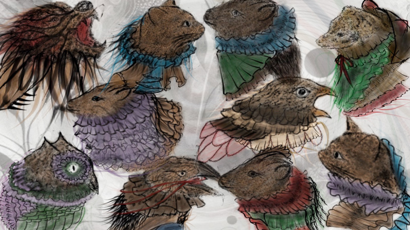 日本の天然記念物と自然の美をまとう