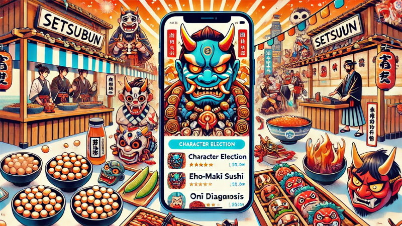 これが未来の節分だ！「推し鬼祭り」で邪気を払い福を呼び込め！