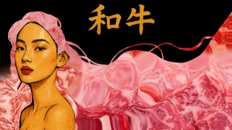 和牛霜降りの艶めく深紅を髪に宿し、現代美容の新たな概念へ