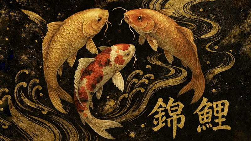 「泳ぐ芸術」錦鯉に宿る日本の長き歴史と美の精神を作品に秘める