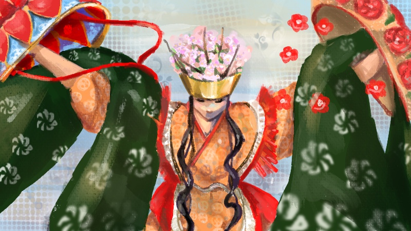 日本伝統の舞！新たなビジュアルで世界に発信！