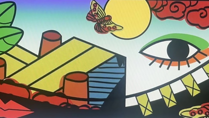 花札の四季美を映し、メイクとヘアに季節と雅さを添える