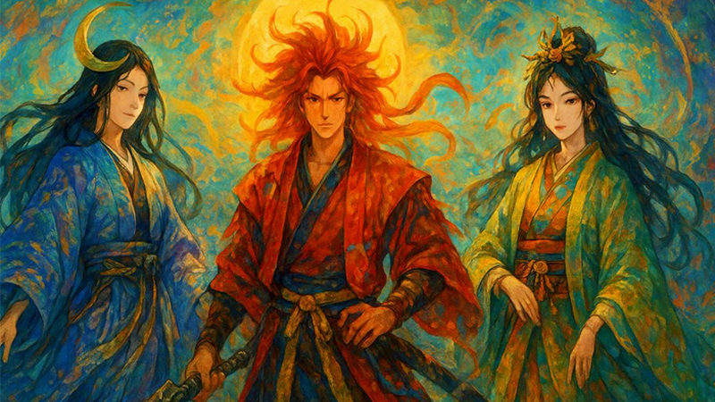 神の使いとして親しまれる狐の神秘的な装いをまとう